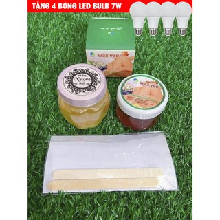 Combo wax veo mỡ trăn
