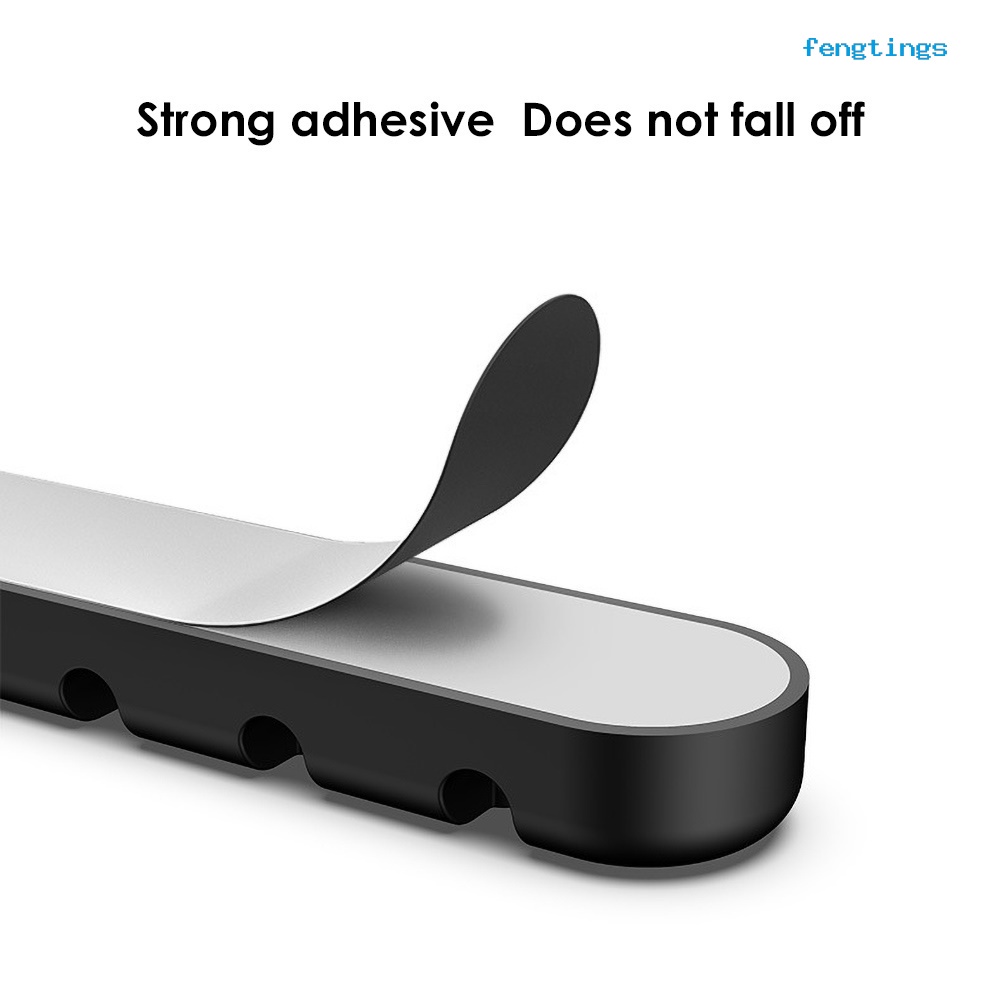 Kẹp giữ dây cáp bằng silicone tiện dụng