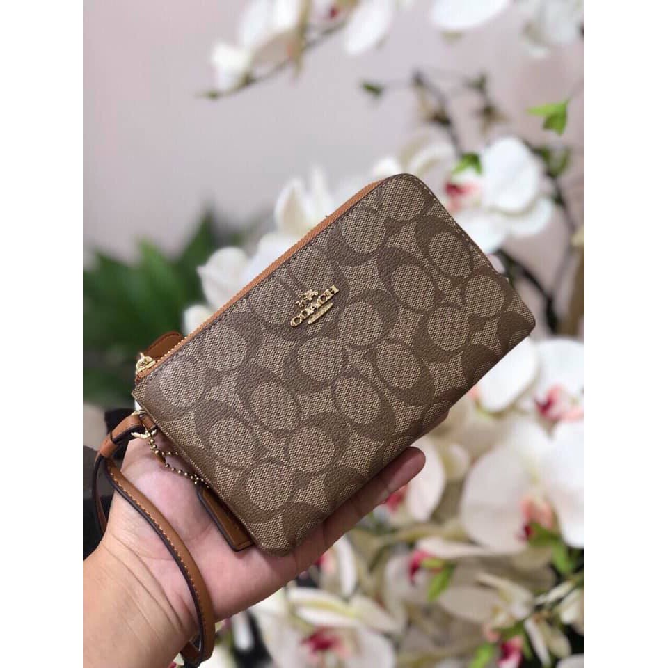 Ví Coach mini 2 ngăn chuẩn ath