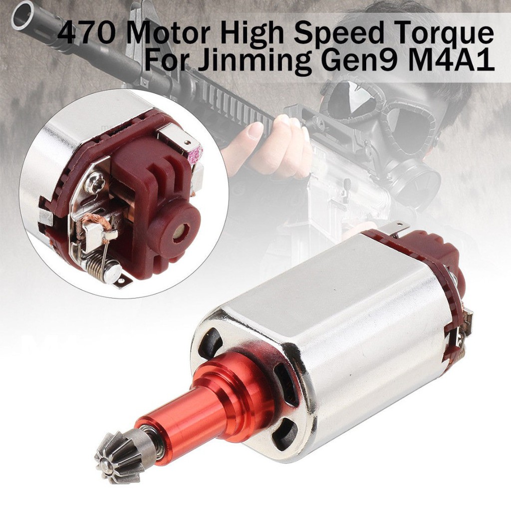 ✨maimy✨New 45000 RPM 470 Motor High Speed Torque For Jinming Gen9 M4A1 Gel Ball Blaster