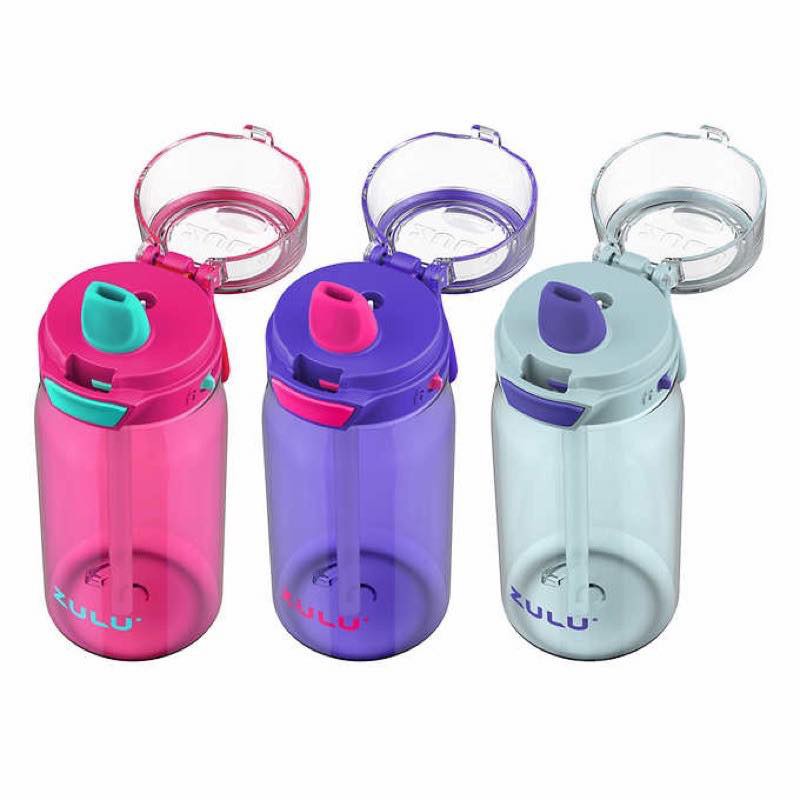 Set 3 bình nước thể thao Zulu