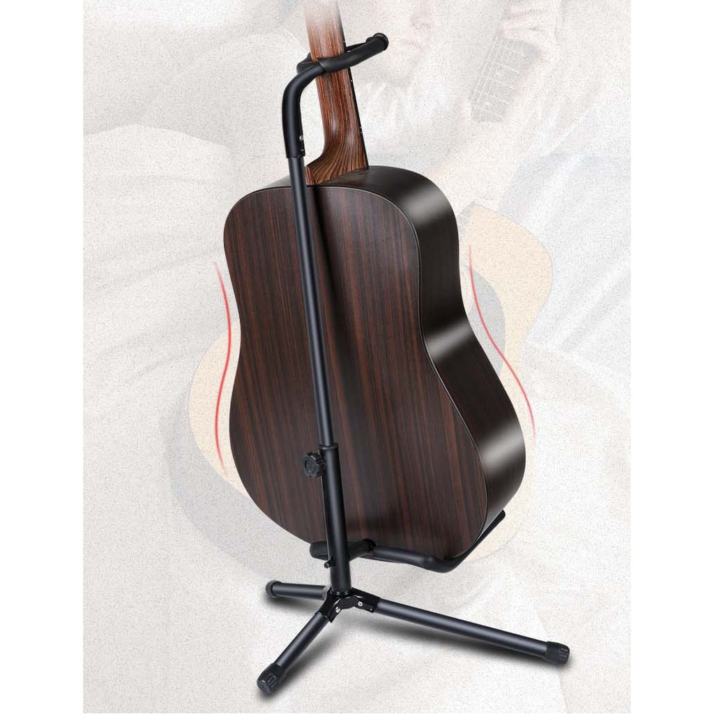 Giá để đàn Guitar đỡ cần đàn, chân để đàn Guitar gấp gọn tiện lợi