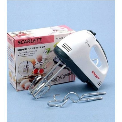 Máy Đánh Trứng Cầm Tay Scarlett HE133[ thiết kế Châu Âu] GỌN NHẸ, DỄ SỬ DỤNG