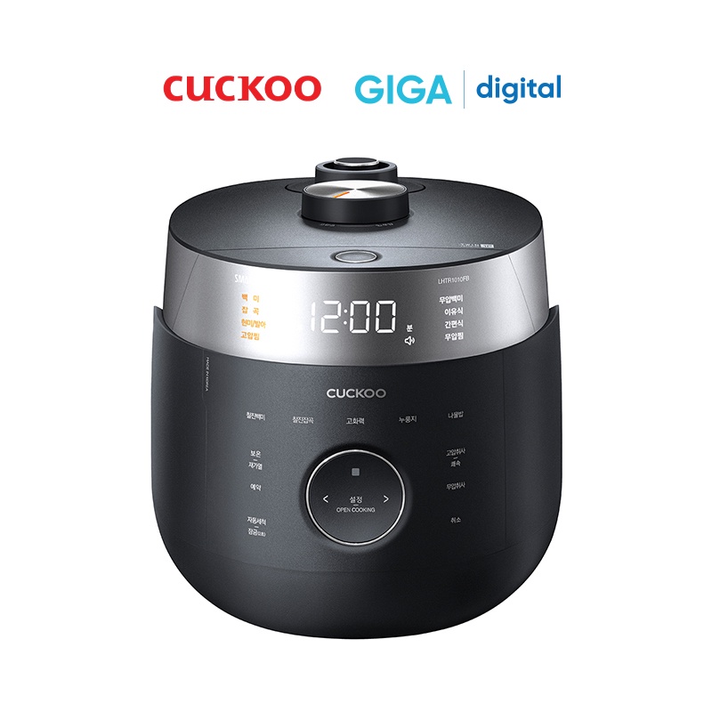 Nồi cơm điện cao tần Cuckoo 1.8L đen/trắng