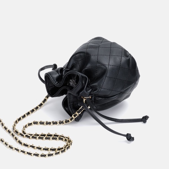 🌸Hàng Order🌸 Túi Xách Nữ CEEKAY Ô Trám Rút Dây Quai Da Phối Xích Sang Chảnh Nữ Tính  🌸Hàng Quảng Châu