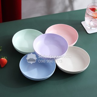 Dĩa Trái Cây Nhựa Lúa Mì Nhiều Kiểu Dáng