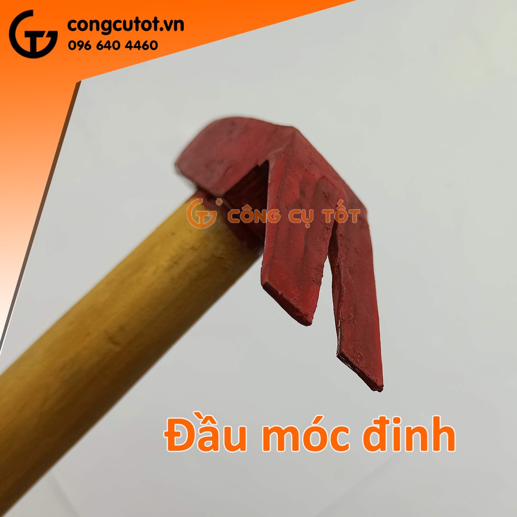 Búa đinh cán gỗ 0.75 kg