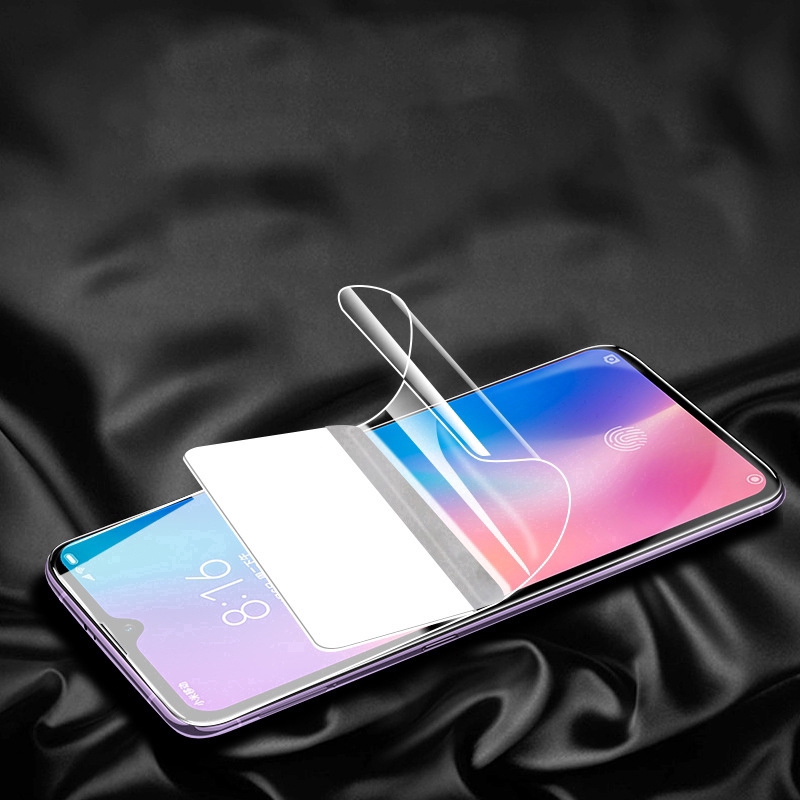 Miếng film hydrogel dán bảo vệ toàn màn hình cho Xiaomi Mi 10 9 8 SE 10T 9T Lite 9SE Redmi K30 K20 Note 9 8 7 Pro Max