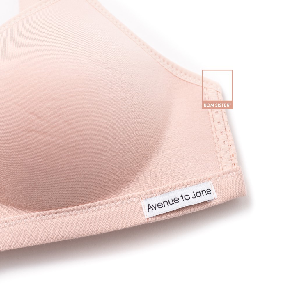 [Mã FARSBRBOM1 giảm 10% đơn 99K] Áo Lót Mút Mỏng Không Gọng Lưng Lưới Thoải Mái Màu Trơn BOM SISTER A9439 | BigBuy360 - bigbuy360.vn