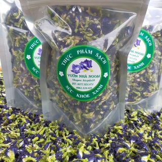 Hoa đậu biếc gói 100g ,nhà trồng sạch - rẻ