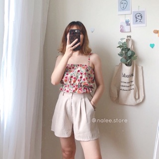 Quần short vải