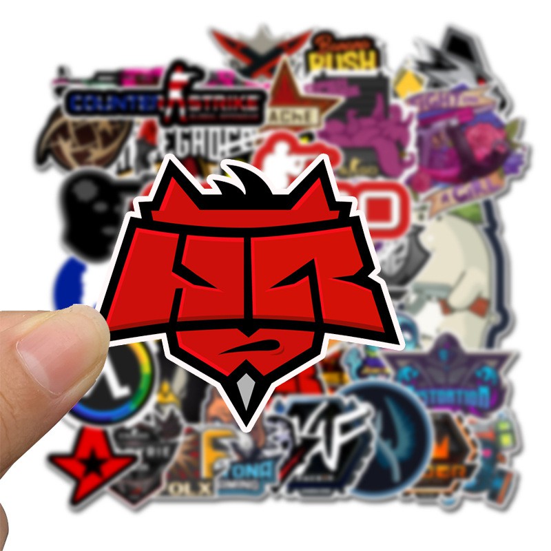 Bộ 50 Hình Dán Sticker CSGO Sticker Game Navi Fnatic Liquid Astralis