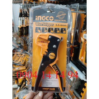 6mm Kìm tuốt dây điện mỏ quạ INGCO HWSP15608
