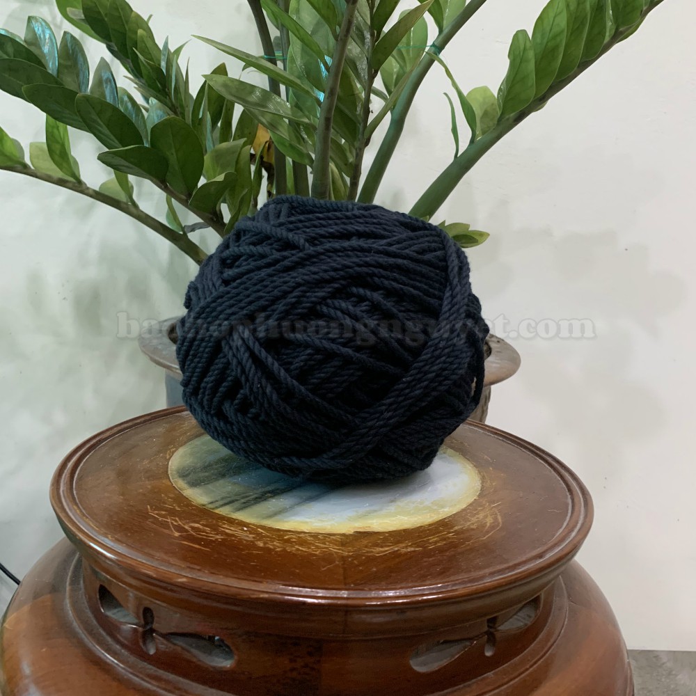 [Ảnh tự chụp] Dây thừng se macrame cotton nhiều màu sợi mịn, êm tay