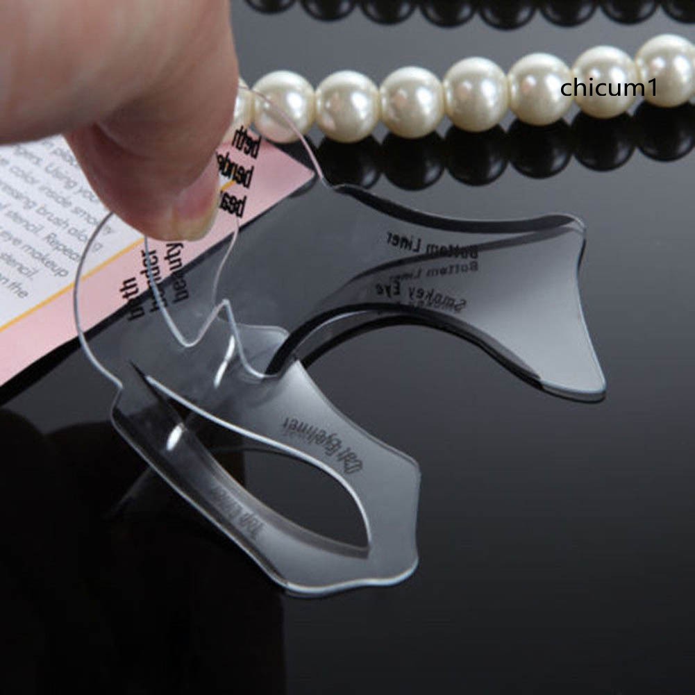 Bộ 2 / 10 Khuôn Kẻ Mắt Trang Điểm Chuyên Nghiệp Độc Đáo