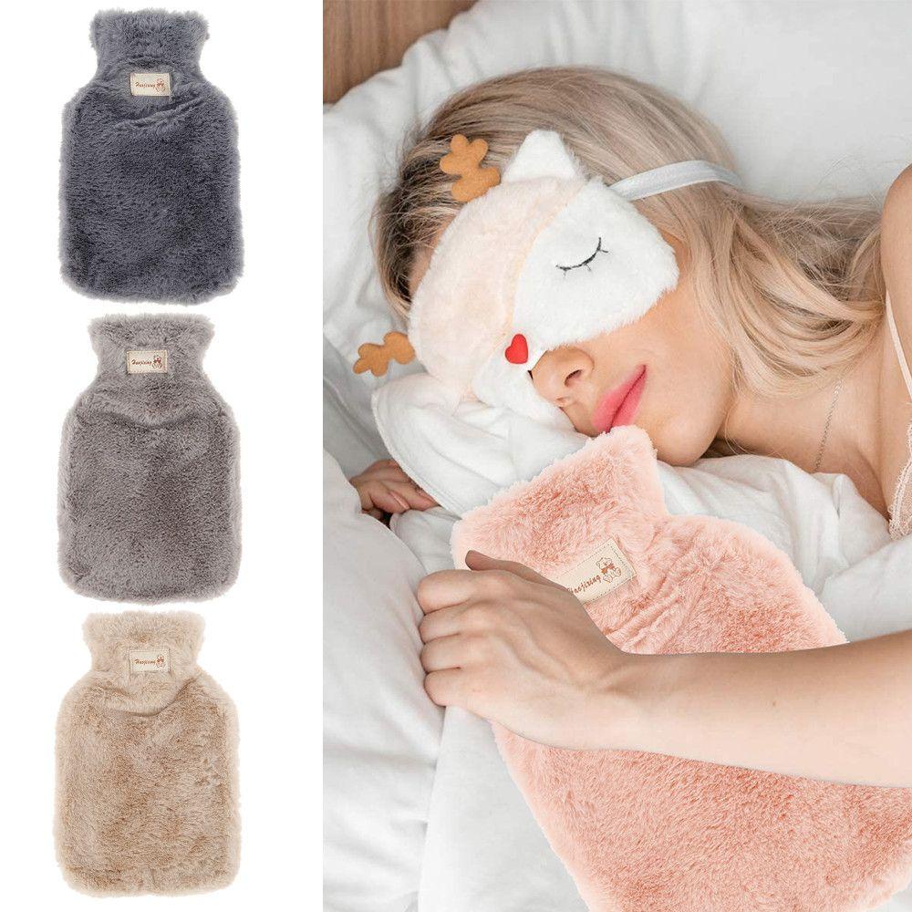 DORAW Hot Water Bottle Removable Portable Hand Warmer Relaxing Heat
