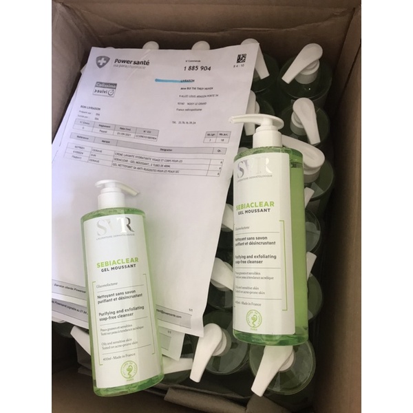 Sữa Rửa Mặt SVR Cho Da Dầu Mụn, Nhạy Cảm BẢN PHÁP Sebiaclear Gel Moussant  (Đủ Bill - Đủ Size) | BigBuy360 - bigbuy360.vn