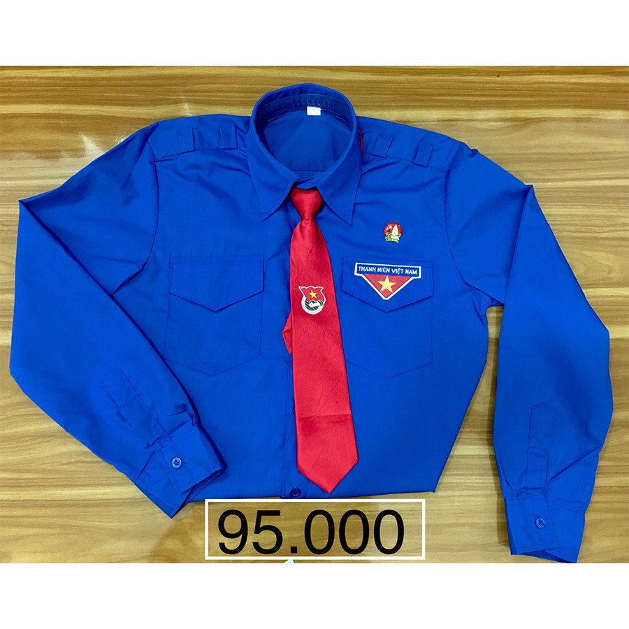 [RẺ VÔ ĐỊCH] ÁO SƠ MI ĐOÀN THANH NIÊN VẢI PANG-RIM LOẠI 2 (95K)
