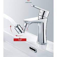 Đầu vòi nước thông minh xoay 720 độ (chất liệu  : Đồng , mạ crom)