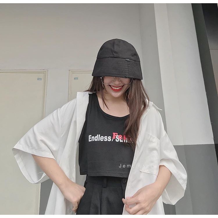 Áo Croptop Không Tay Croptop Ba Lỗ Chất Liệu Cotton Vận Động Thoải Mái Trẻ Trung Hiện Đại - 1638 GOUS OFFICIAL