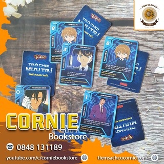 Thẻ Toonies CONAN - Trò Chơi Mưu Trí - Thẻ Xanh Dương
