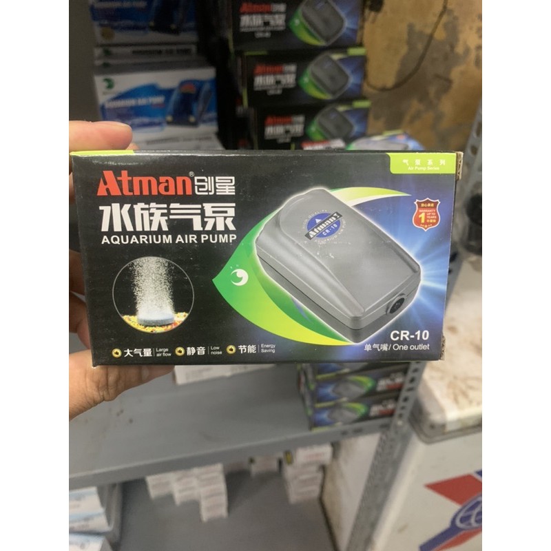 Sủi OXI ATMAN CR-10 Dùng cho bể cá cảnh