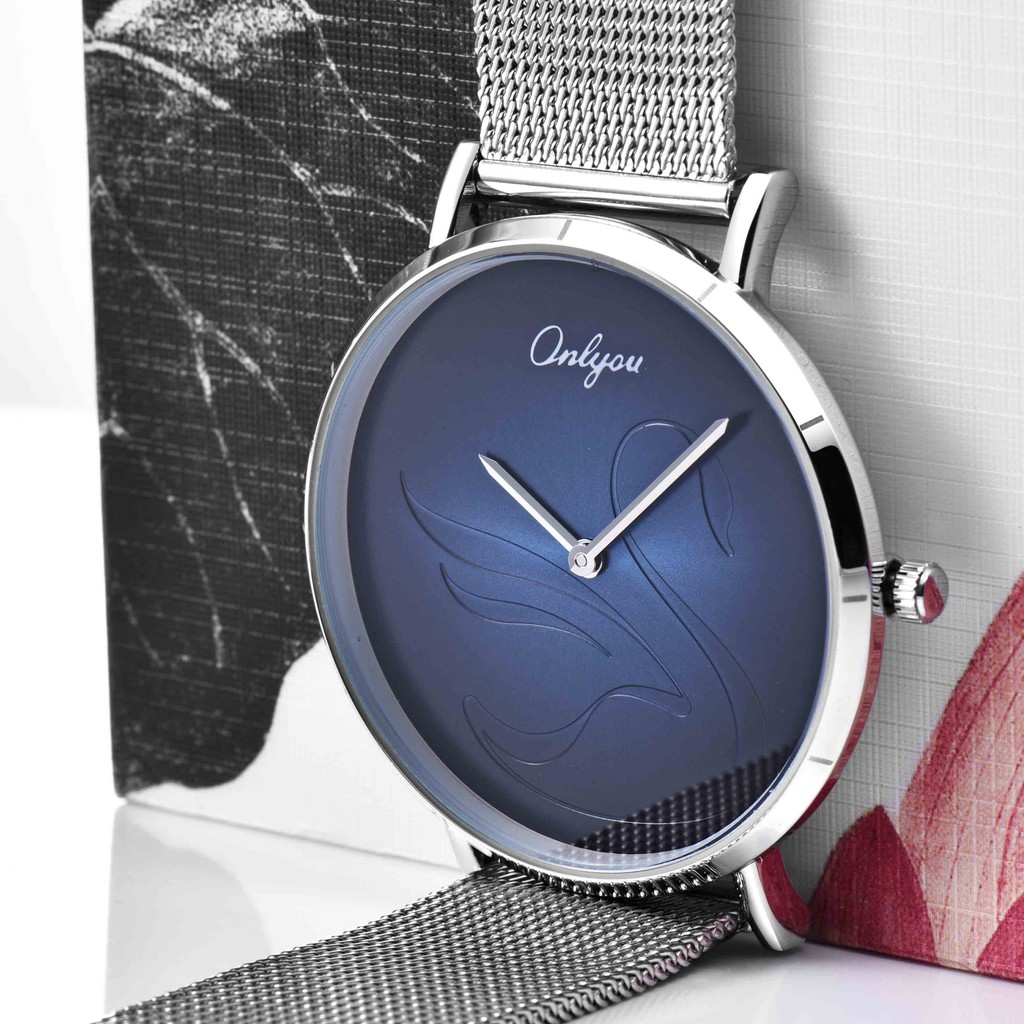 Đồng hồ Onlyou Nam 328021GA Dây Lưới 40mm