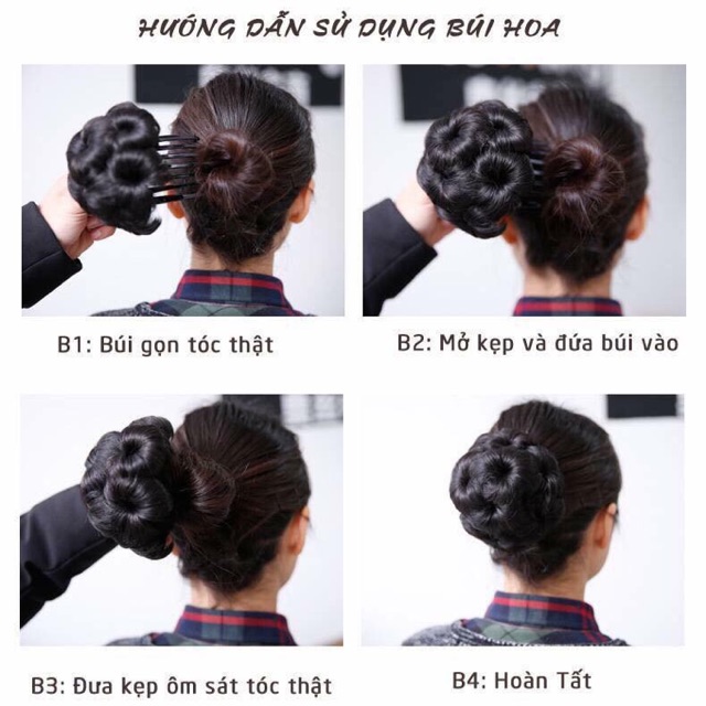 Búi toc giả