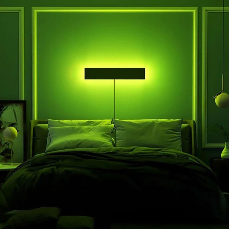 Đèn Led Wall RGB treo tường trang trí phòng ngủ phòng khách phòng làm việc GlowUp L06 quản lý qua app điện thoại