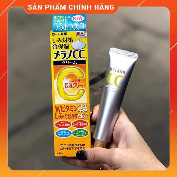 Kem Dưỡng Ngừa Thâm Trắng Da CC Melano Moisture Cream 23g