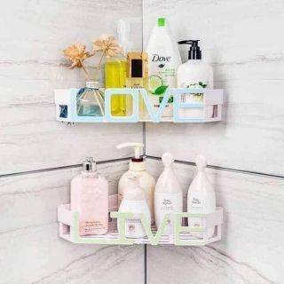 Kệ góc hút chân không chữ love