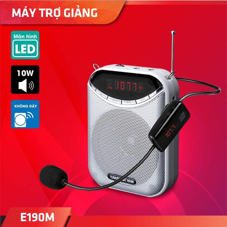 [ Chính Hãng ] Máy trợ giảng Takstar E190M, kèm micro FM không dây