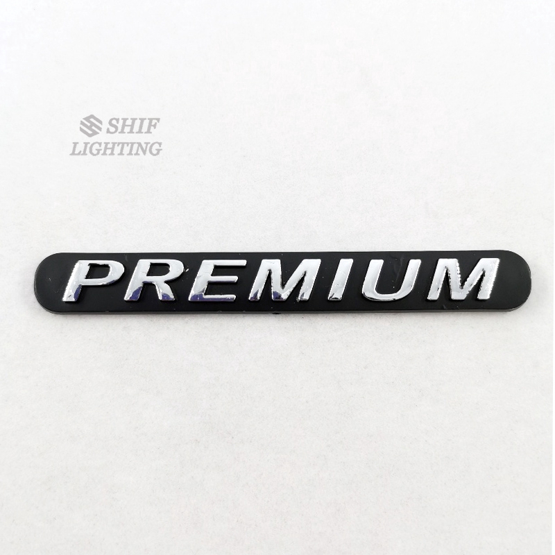 Miếng dán chữ cái trang trí xe hơi thông dụng