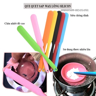 Que quét sáp silicon dùng được nhiều lần, dễ dàng vệ sinh