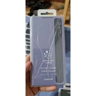 Bao da kháng khuẩn Smart Clear View Cover Samsung Galaxy S21 Plus