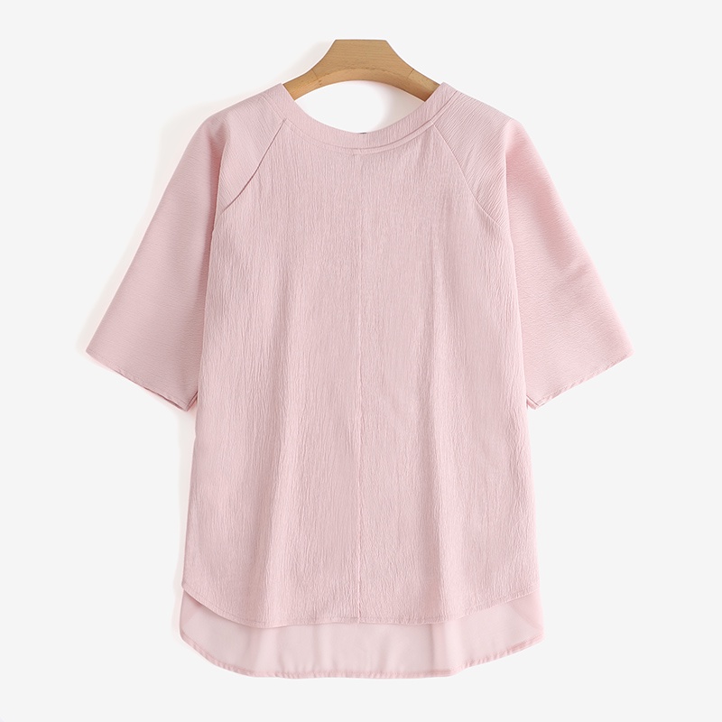 Zanzea Áo Voan Tay Lửng Cổ Tròn Phong Cách Cổ Điển Thanh Lịch Dành Cho Nữ