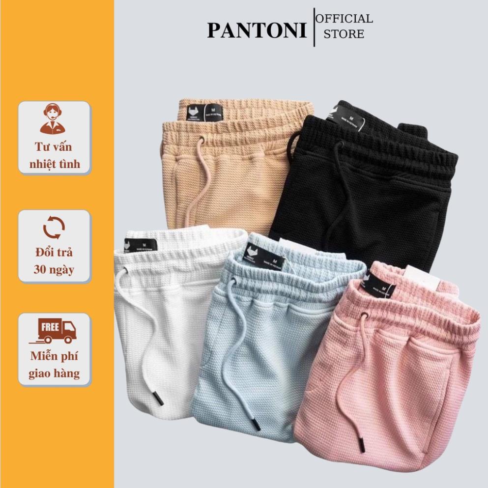 Quần short nam Pantoni chất đũi mềm mát, quần ngố nam chuẩn form cạp chun dây rút(SD99) ⚡