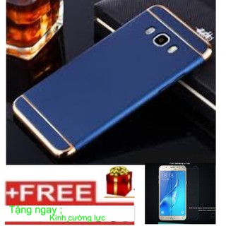 Ốp Lưng Samsung J710/J72016 (xanh)+ Tặng cường Lực