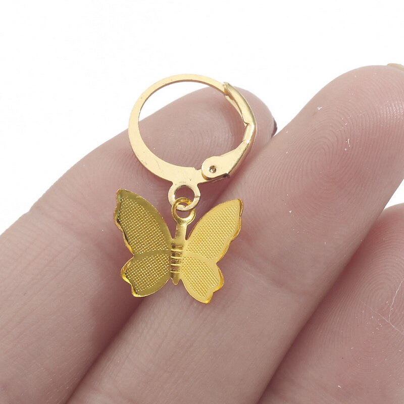 Bộ 50 phụ kiện charm hình bướm dùng làm đồ trang sức