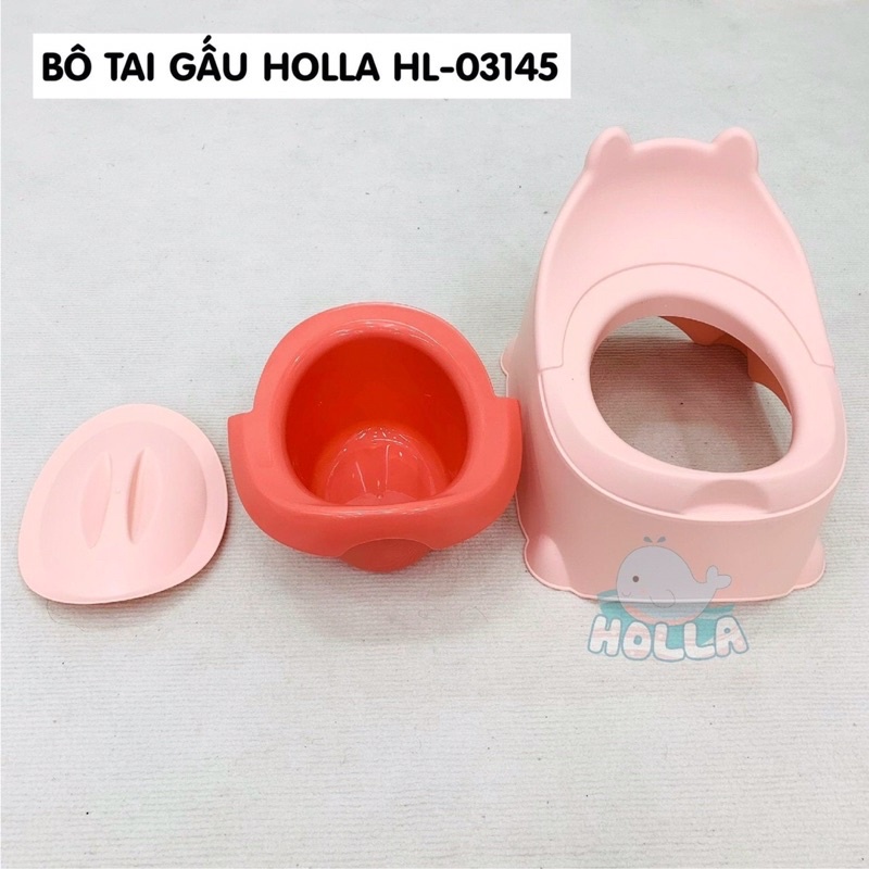 Bô gấu Holla đa năng cao cấp cho bé tập đi vệ sinh tự lập
