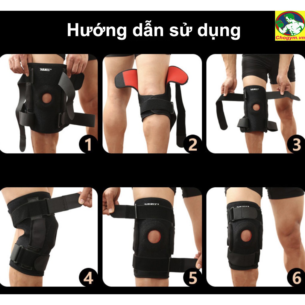 Băng Nẹp H5 Cải Tiến Bảo Vệ Khớp Gối Knee Pad Aolikes