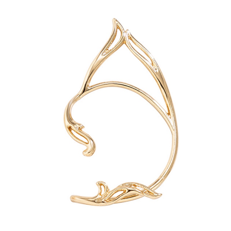 Khuyên Kẹp Vành Tai Màu Sắc Bạc Phong Cách Gothic Thời Trang Cho Nữ|