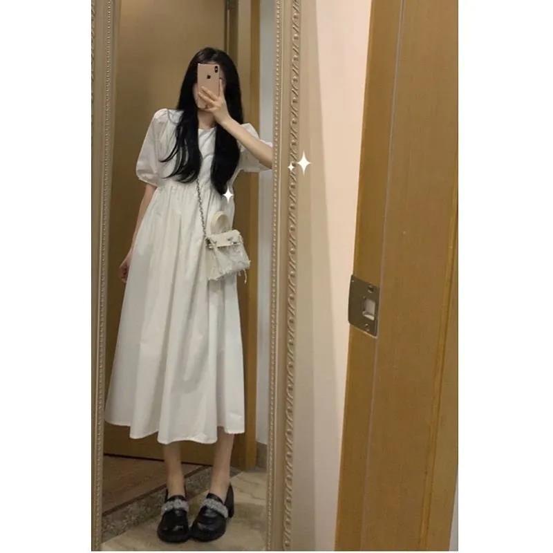 Đầm dáng dài mẫu 2021 phong cách Pháp thời trang mùa hè