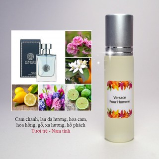(21M) Tinh Dầu Nước Hoa Pháp - Versace Pour Homme
