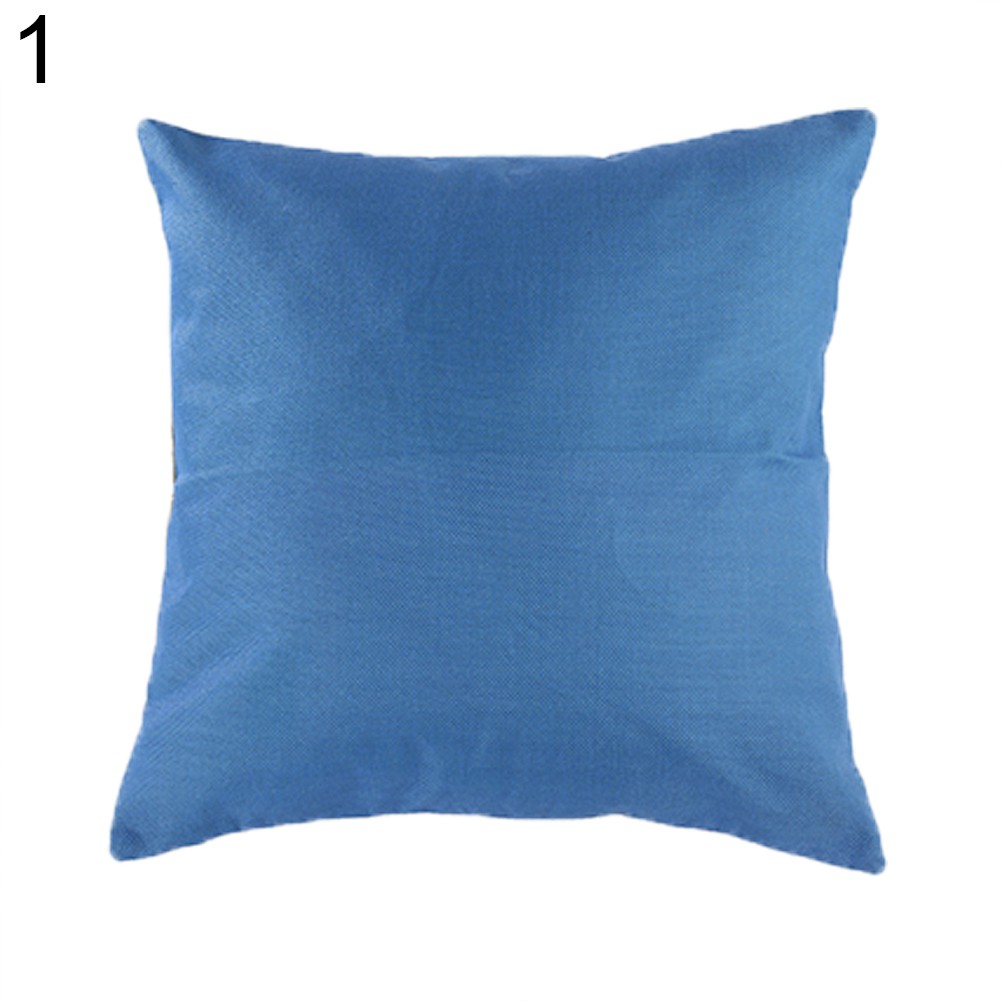 Gối tựa sofa hình vuông đơn sắc mới nhất