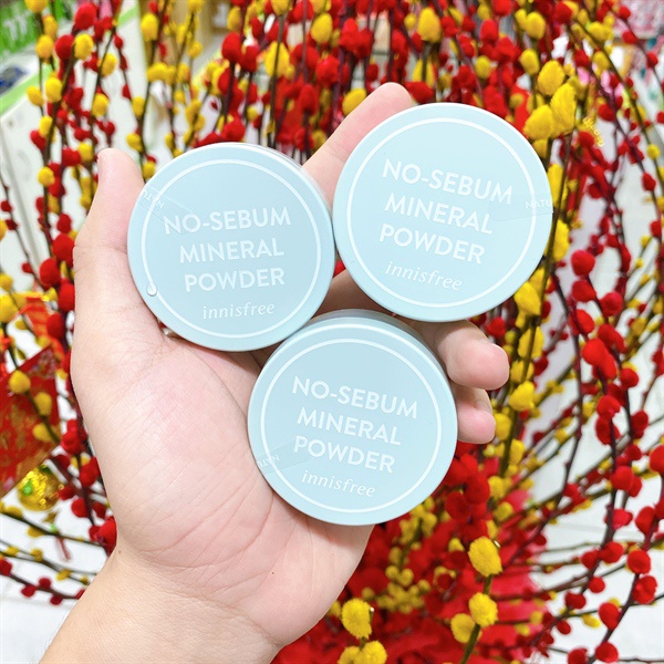 Phấn phủ bột kiềm dầu Innisfree No Sebum Mineral Powder (mẫu mới)