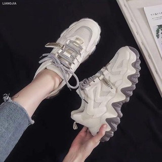Giày Thể Thao Phản Quang Cá Tính Phong Cách Hàn Quốc Cho Nữ