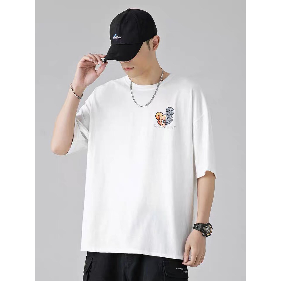 Áo thun tay lỡ.Hình Chuột Jet. Phông Unisex nam nữ. Cotton oversize form rộng CZ065
