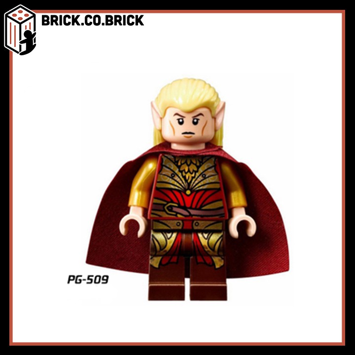 Lính Trung Cổ Trò Chơi Vương Quyền Lord of the Rings Đồ Chơi Non LEGO Minifigure Castle PG8027