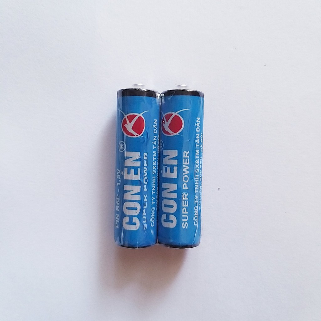 Pin tiểu AA Hộp 40 viên pin khô cao cấp Con én màu xanh